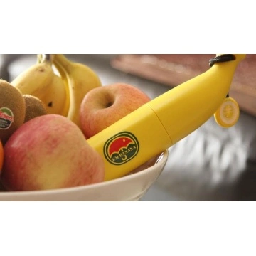 Latest design lovely banana cartoon shaped kid umbrella