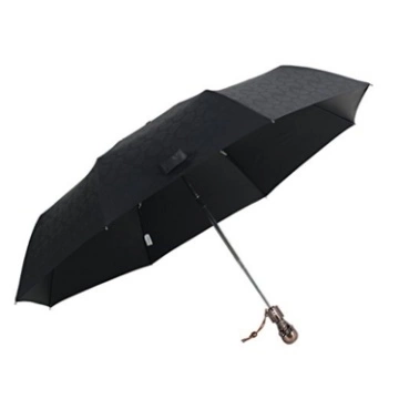 Three Folding metal Skull Umbrella Halloween application