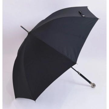 自动金属骷髅头小巧防风旅行伞