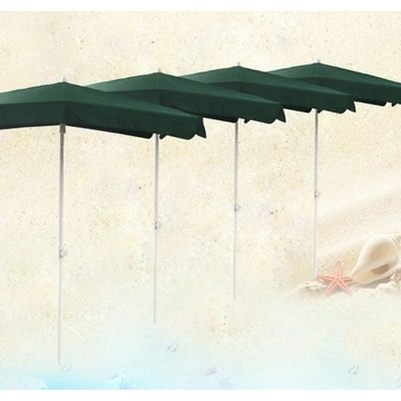 户外方形天井沙滩伞曲柄