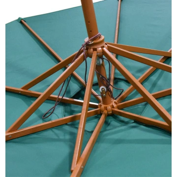 Large wooden treasure bali outdoor garden umbrellas