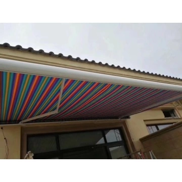 花园用自动全盒式可伸缩遮阳篷