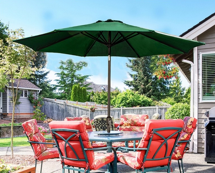 Garden umbrella big size umbrella long handle outdoor parasol